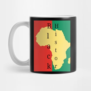 Black history month cute graphic design artwork Mug